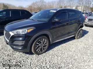 2019 Hyundai Tucson SEL with VIN KM8J3CAL1KU028144, listed as a Copart auction lot 50598075 with 84,543 mi miles and Salvage Title. Bid and sale history available at carsss.com. Image 1.