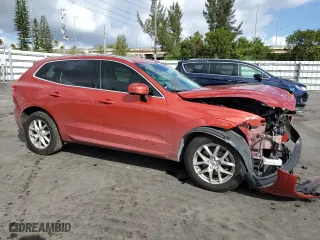 2021 Volvo XC60 Momentum with VIN YV4102DK6M1760331, listed as a Copart auction lot 46065995 with 22,703 mi miles and Salvage Title. Bid and sale history available at carsss.com. Image 4.