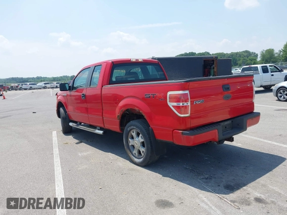 2009 Ford F-150 STX with VIN 1FTRX14839KC89773, listed as a IAAI auction lot 42717125 with 121,624 mi miles and . Bid and sale history available at DreamBid. Image 3.