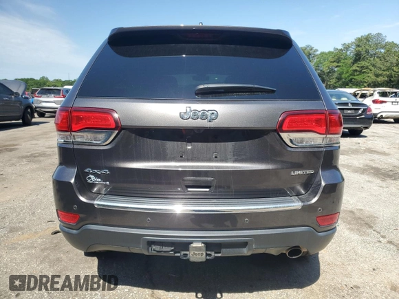 2020 Jeep Grand Cherokee Limited with VIN 1C4RJFBG4LC415360, listed as a Copart auction lot 58296495 with 53,279 mi miles and Salvage title. Bid and sale history available at DreamBid. Image 6.