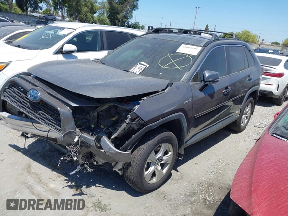 2020 Toyota RAV4 Hybrid XLE with VIN 2T3RWRFV5LW058103, listed as a IAAI auction lot 42665299 with 112,634 mi miles and . Bid and sale history available at DreamBid. Image 20.