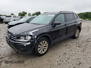 2019 Volkswagen Tiguan S with VIN 3VV0B7AXXKM184623, listed as a Copart auction lot 60030105 with 182,018 mi miles and Salvage title. Bid and sale history available at DreamBid. Image 1.