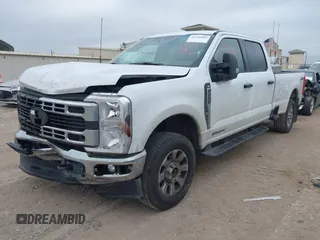 2024 Ford Super Duty F-250 SRW XL with VIN 1FT7W2BT2RED24809, listed as a IAAI auction lot 42186884 with 82,971 mi miles. Bid and sale history available at carsss.com. Image 17.