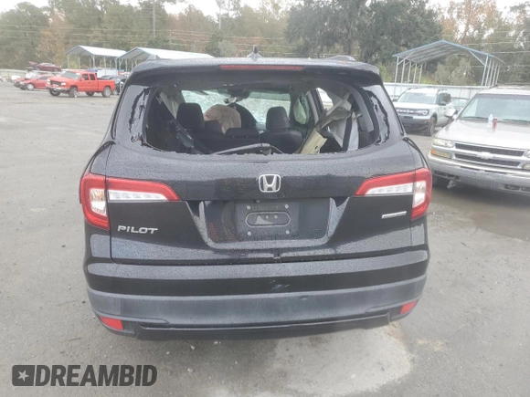 2021 Honda Pilot Special Edition with VIN 5FNYF5H26MB018689, listed as a Copart auction lot 84893534 with Not Provided miles and Non Repairable. Bid and sale history available at DreamBid. Image 6.