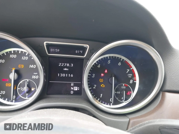 2012 Mercedes-Benz M with VIN 4JGDA5HB3CA018357, listed as a IAAI auction lot 42061006 with 130,116 mi miles. Bid and sale history available at carsss.com. Image 15.