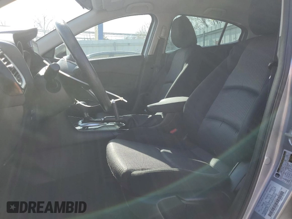2016 Mazda 3 i Sport with VIN JM1BM1U76G1328540, listed as a Copart auction lot 50189785 with 134,642 mi miles and Salvage Title. Bid and sale history available at DreamBid. Image 7.