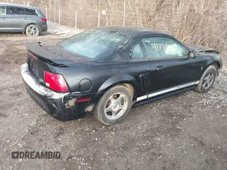 2002 Ford Mustang Standard with VIN 1FAFP404X2F202883, listed as a IAAI auction lot 41738957 with 222,390 mi miles. Bid and sale history available at carsss.com. Image 4.