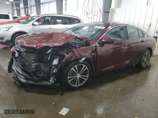 2018 Buick Regal Sportback Essence with VIN W04GR6SX7J1100975, listed as a Copart auction lot 45991495 with 0 mi miles and Salvage Title. Bid and sale history available at carsss.com. Image 1.