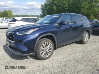 2023 Toyota Highlander L with VIN 5TDKDRBH8PS038426, listed as a Copart auction lot 59419565 with 17,495 mi miles and Salvage title. Bid and sale history available at DreamBid. Image 1.