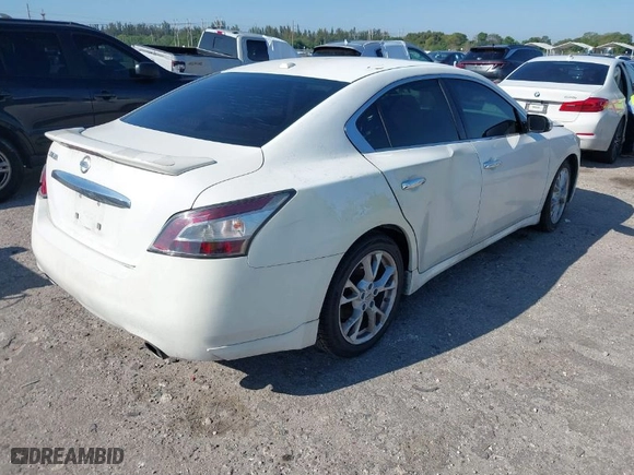 2012 Nissan Maxima 3.5 S with VIN 1N4AA5AP0CC869779, listed as a IAAI auction lot 41869668 with 178,122 mi miles. Bid and sale history available at carsss.com. Image 4.