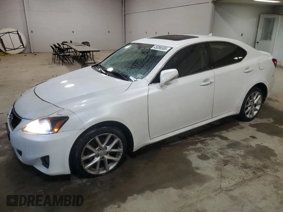 2012 Lexus IS 250 with VIN JTHCF5C22C5053701, listed as a Copart auction lot 45096585 with 194,234 mi miles and Salvage title. Bid and sale history available at DreamBid. Image 1.