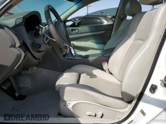 2013 Infiniti G37 Journey with VIN JN1CV6AP0DM711938, listed as a Copart auction lot 50968815 with Not provided miles and Salvage title. Bid and sale history available at DreamBid. Image 7.