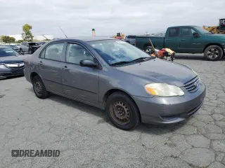 2004 Toyota Corolla CE with VIN 1NXBR32E24Z304630, listed as a Copart auction lot 56043555 with 159,342 mi miles and Salvage Title. Bid and sale history available at DreamBid. Image 4.