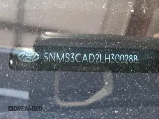 2020 Hyundai Santa Fe SEL with VIN 5NMS3CAD2LH300288, listed as a Copart auction lot 49619335 with 72,123 mi miles and Salvage Title. Bid and sale history available at carsss.com. Image 15.