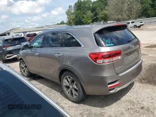 2016 Kia Sorento SXL with VIN 5XYPK4A18GG028124, listed as a Copart auction lot 59665324 with 63,502 mi miles and Salvage Title. Bid and sale history available at carsss.com. Image 2.