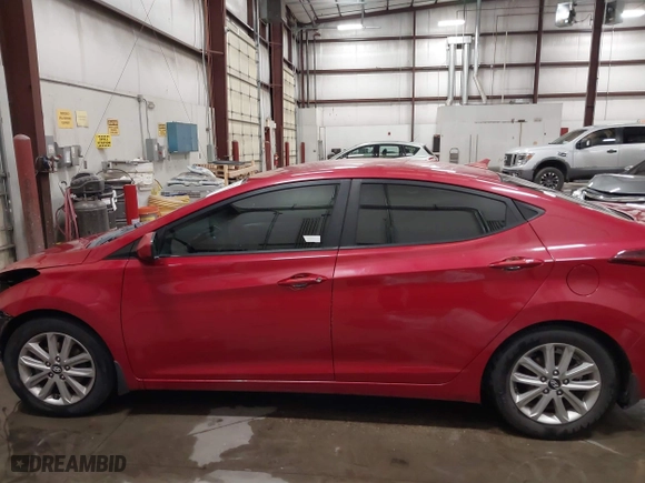 2015 Hyundai Elantra Limited with VIN KMHDH4AE9FU358075, listed as a IAAI auction lot 41760721 with 131,925 mi miles. Bid and sale history available at carsss.com. Image 15.