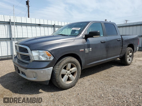 2019 Ram 1500 Classic Lone Star with VIN 1C6RR7LT8KS624378, listed as a Copart auction lot 51345685 with 209,048 mi miles and Salvage Title. Bid and sale history available at carsss.com. Image 1.