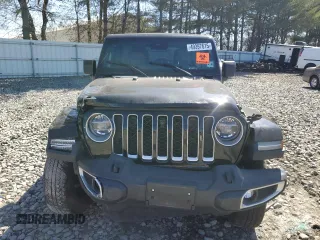 2021 Jeep Wrangler Unlimited Sahara z VIN 1C4HJXEN0MW521302, wystawiony jako Copart lot #49397615 z przebiegiem 24 539 mil mil oraz Szkoda całkowita • Salvage title. Historia ofert i sprzedaży dostępna na DreamBid. Obrazek 5.