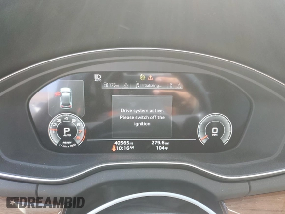 2022 Audi Q5 S line Premium Plus with VIN WA1EAAFYXN2127351, listed as a Copart auction lot 58170194 with 40,565 mi miles and Salvage title. Bid and sale history available at DreamBid. Image 9.