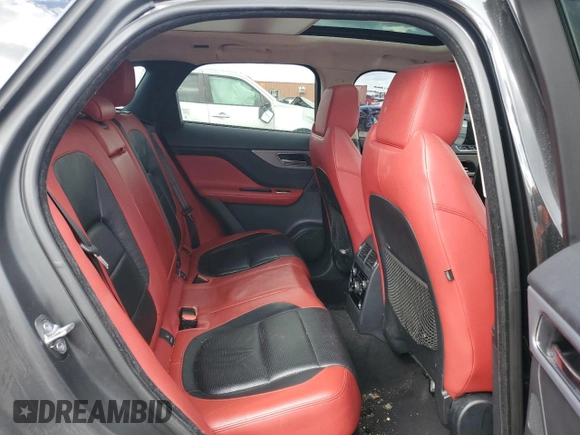 2017 Jaguar F-Pace S with VIN SADCM2BV9HA494620, listed as a Copart auction lot 53371795 with 79,861 mi miles and Salvage title. Bid and sale history available at DreamBid. Image 10.