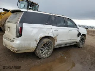 2021 Cadillac Escalade Sport with VIN 1GYS4FKL7MR230847, listed as a Copart auction lot 51488105 with 64,141 mi miles and Salvage Title. Bid and sale history available at carsss.com. Image 3.
