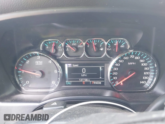 2015 Chevrolet Silverado 1500 LT with VIN 1GCUKREC8FF201315, listed as a IAAI auction lot 42250910 with 137,736 mi miles and . Bid and sale history available at DreamBid. Image 7.