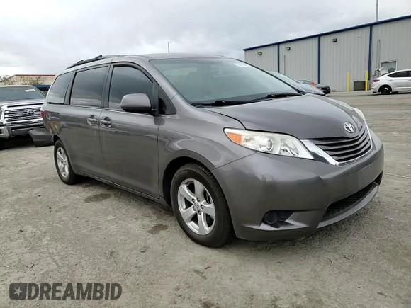 2017 Toyota Sienna LE Auto Access Seat with VIN 5TDKZ3DC4HS831577, listed as a Copart auction lot 47411595 with 115,621 mi miles and Salvage Title. Bid and sale history available at DreamBid. Image 11.