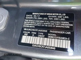 2018 Infiniti QX30 Premium с VIN SJKCH5CR7JA053848, выставлен на аукционе IAAI как лот 42291145 с пробегом 120 570 миль миль и . История ставок и продаж доступна на DreamBid. Изображение 9.