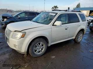 2010 Mercury Mariner Premier with VIN 4M2CN8H76AKJ13241, listed as a Copart auction lot 88605235 with 105,181 mi miles and Salvage Title. Bid and sale history available at carsss.com. Image 1.