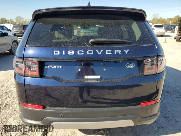 2023 Land Rover Discovery Sport S with VIN SALCJ2FXXPH914478, listed as a Copart auction lot 84606964 with 17,108 mi miles and Salvage Title. Bid and sale history available at carsss.com. Image 6.
