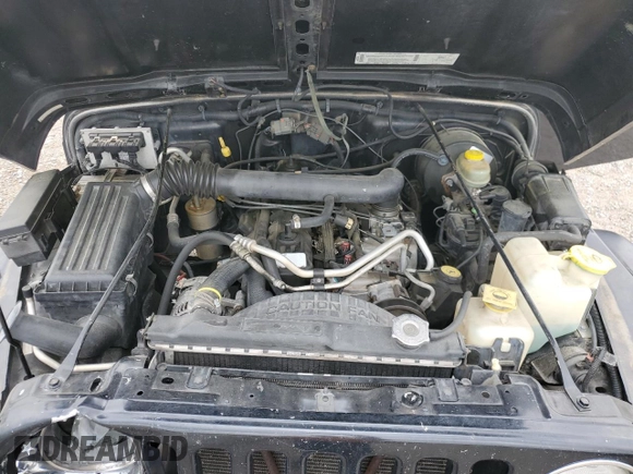 2002 Jeep Wrangler Sahara with VIN 1J4FA59S22P771136, listed as a Copart auction lot 51528665 with 236,882 mi miles and Salvage title. Bid and sale history available at DreamBid. Image 11.