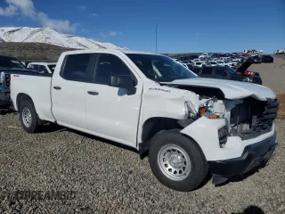 2023 Chevrolet Silverado 1500 with VIN 3GCPDAEK0PG115318, listed as a Copart auction lot 47929095 with 39,010 mi miles and Salvage Title. Bid and sale history available at DreamBid. Image 4.