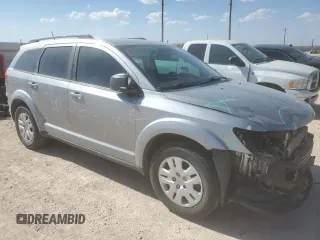 2018 Dodge Journey SE with VIN 3C4PDCAB2JT257475, listed as a Copart auction lot 50885395 with 88,850 mi miles and Salvage Title. Bid and sale history available at DreamBid. Image 4.