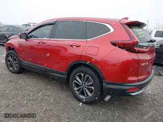 2020 Honda CR-V EX-L with VIN 2HKRW2H86LH663785, listed as a IAAI auction lot 41351938 with 1 mi miles. Bid and sale history available at carsss.com. Image 3.