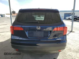 2016 Honda Pilot EX-L with VIN 5FNYF6H51GB051992, listed as a Copart auction lot 46193115 with 145,047 mi miles and Salvage Title. Bid and sale history available at DreamBid. Image 6.