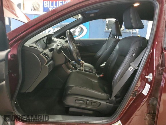 2016 Honda Accord Sport с VIN 1HGCR2F57GA147049, выставлен на аукционе Copart как лот 54896435 с пробегом 59 573 миль миль и Списание • Salvage title. История ставок и продаж доступна на DreamBid. Изображение 7.