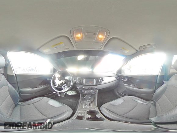 2017 Kia Niro EX with VIN KNDCC3LC5H5070796, listed as a Copart auction lot 55877834 with 95,441 mi miles and Salvage Title. Bid and sale history available at carsss.com. Image 13.
