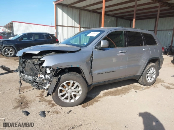 2021 Jeep Grand Cherokee Laredo X with VIN 1C4RJEAG2MC658386, listed as a IAAI auction lot 41218224 with 92,901 mi miles. Bid and sale history available at carsss.com. Image 17.