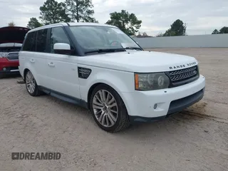 2012 Land Rover Range Rover Sport HSE Lux with VIN SALSK2D4XCA755093, listed as a IAAI auction lot 41283350 with 78,055 mi miles and . Bid and sale history available at DreamBid. Image 1.