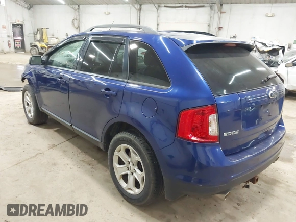 2013 Ford Edge SEL with VIN 2FMDK4JC8DBA72060, listed as a IAAI auction lot 42069653 with 60,622 mi miles. Bid and sale history available at carsss.com. Image 3.