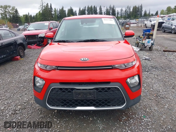 2020 Kia Soul LX with VIN KNDJ23AU3L7009028, listed as a IAAI auction lot 42137466 with 44,398 mi miles. Bid and sale history available at carsss.com. Image 12.