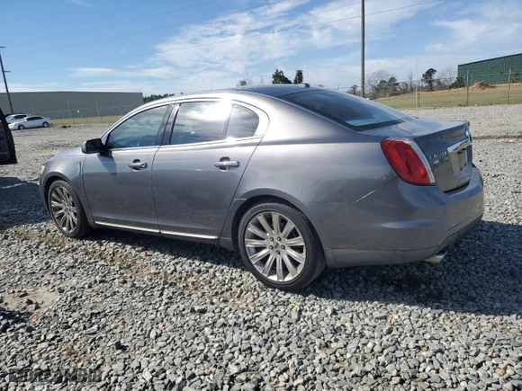 2011 Lincoln MKS with VIN 1LNHL9DR6BG600275, listed as a Copart auction lot 45496195 with 180453 miles and Salvage Title. Bid and sale history available at carsss.com. Image 2.