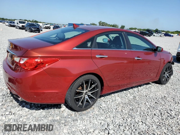 2011 Hyundai Sonata Limited with VIN 5NPEC4AC9BH256088, listed as a Copart auction lot 52714925 with 83,235 mi miles and Salvage Title. Bid and sale history available at DreamBid. Image 3.