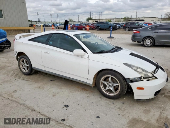 2000 Toyota Celica GT z VIN JTDDR32T8Y0047479, wystawiony jako Copart lot #50995325 z przebiegiem 175 027 mil mil oraz Szkoda całkowita • Salvage title. Historia ofert i sprzedaży dostępna na DreamBid. Obrazek 4.