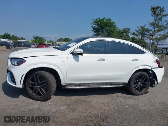 2021 Mercedes-Benz GLE 53 AMG with VIN 4JGFD6BB6MA250046, listed as a IAAI auction lot 42667803 with 65,199 mi miles and . Bid and sale history available at DreamBid. Image 14.