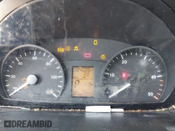 2011 Mercedes-Benz Sprinter Cargo with VIN WD3PE8CB7B5607802, listed as a IAAI auction lot 42006696 with 384,005 mi miles. Bid and sale history available at carsss.com. Image 7.