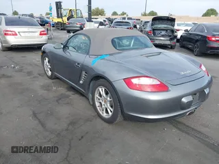 2008 Porsche Boxster with VIN WP0CA29878U711309, listed as a IAAI auction lot 41705996 with 73,495 mi miles. Bid and sale history available at carsss.com. Image 3.