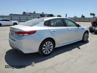 2016 Kia Optima EX with VIN 5XXGU4L36GG007947, listed as a Copart auction lot 58442435 with 81,559 mi miles and Salvage title. Bid and sale history available at DreamBid. Image 3.
