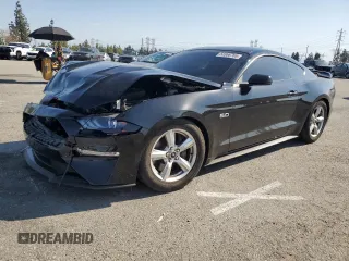 2020 Ford Mustang GT with VIN 1FA6P8CF3L5136351, listed as a Copart auction lot 52366765 with 39,475 mi miles and Salvage title. Bid and sale history available at DreamBid. Image 1.