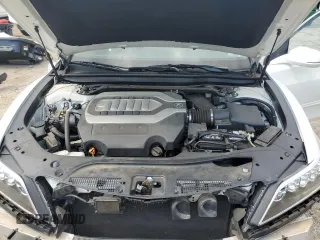 2016 Acura RLX Tech Pkg with VIN JH4KC1F53GC001482, listed as a Copart auction lot 66372724 with 34,958 mi miles and Salvage Title. Bid and sale history available at carsss.com. Image 11.